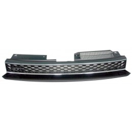Parrilla VW Golf VI 10 08  GTi Look negra Chrome