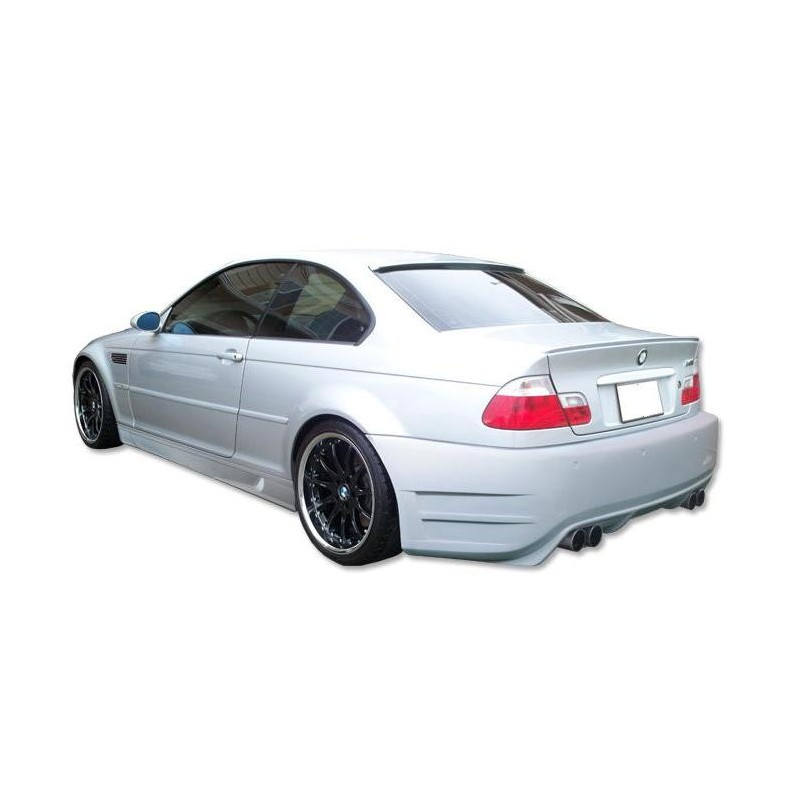PARAGOLPES TRASERO BMW E46 S3 2P 2 SALIDAS