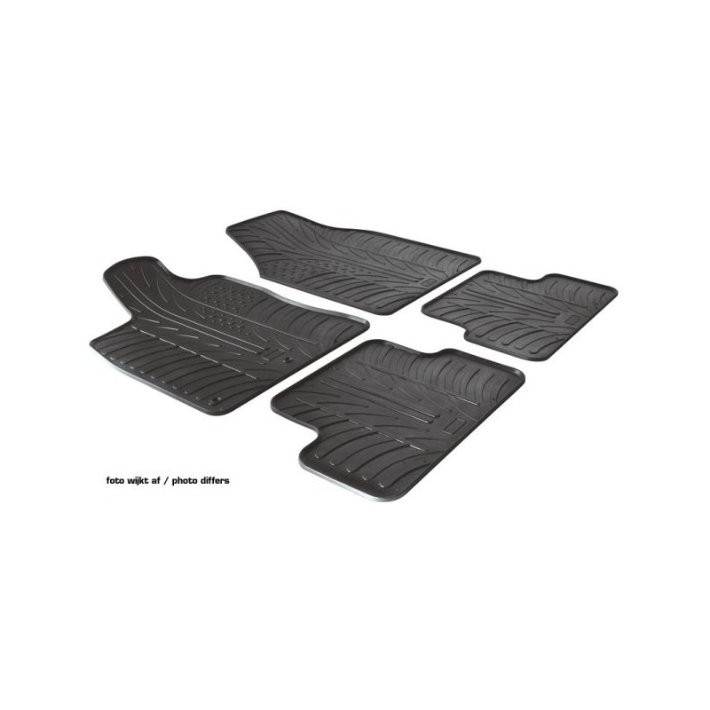ALFOMBRAS GOMA  Fiat 500 07 
