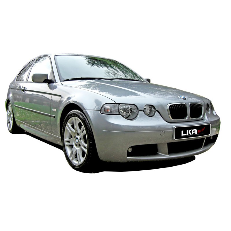 Parachoques delantero BMW E46 compact Look M fibra