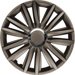 JUEGO TAPACUBOS  13 quot  quot  DARK   Aro Chrome