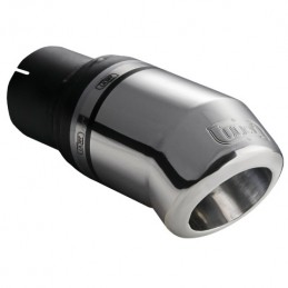 Cola de escape inclinada O80xL120 50mm entrada