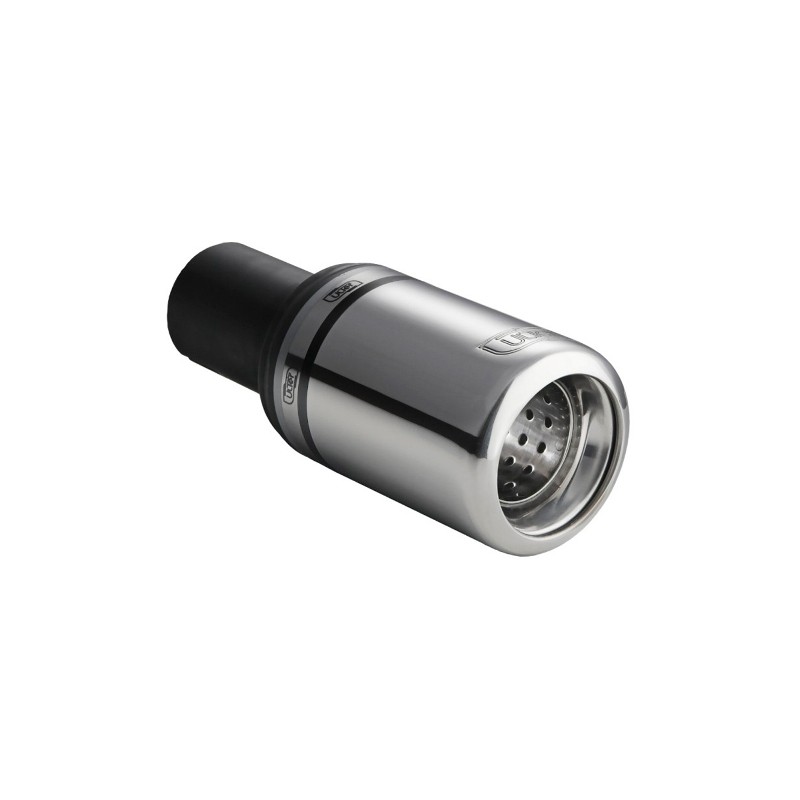 Cola de escape Redonda O80xL80 RVS