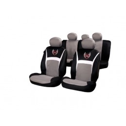 FUNDA TEXTIL ASIENTOS  quot WING POWER quot  GRIS 