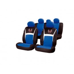FUNDA TEXTIL ASIENTOS  quot WING POWER quot  AZUL 