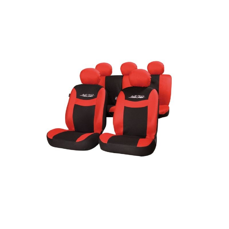 FUNDA TEXTIL ASIENTOS  quot AERO quot  ROJO