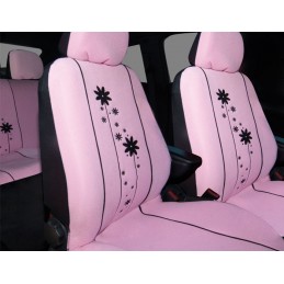 FUNDA TEXTIL ASIENTOS  quot URBAN GIRL quot  ROSA  10 PZS 