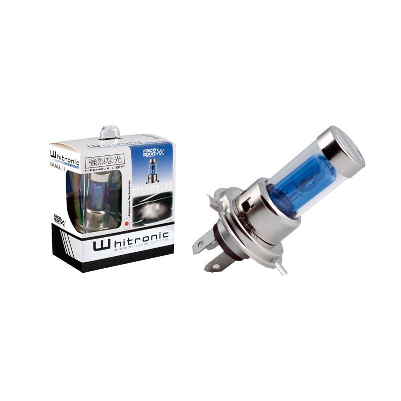 ESTUCHE BOMBILLA  quot WHITRONIC quot  H4 55 60W 6000K
