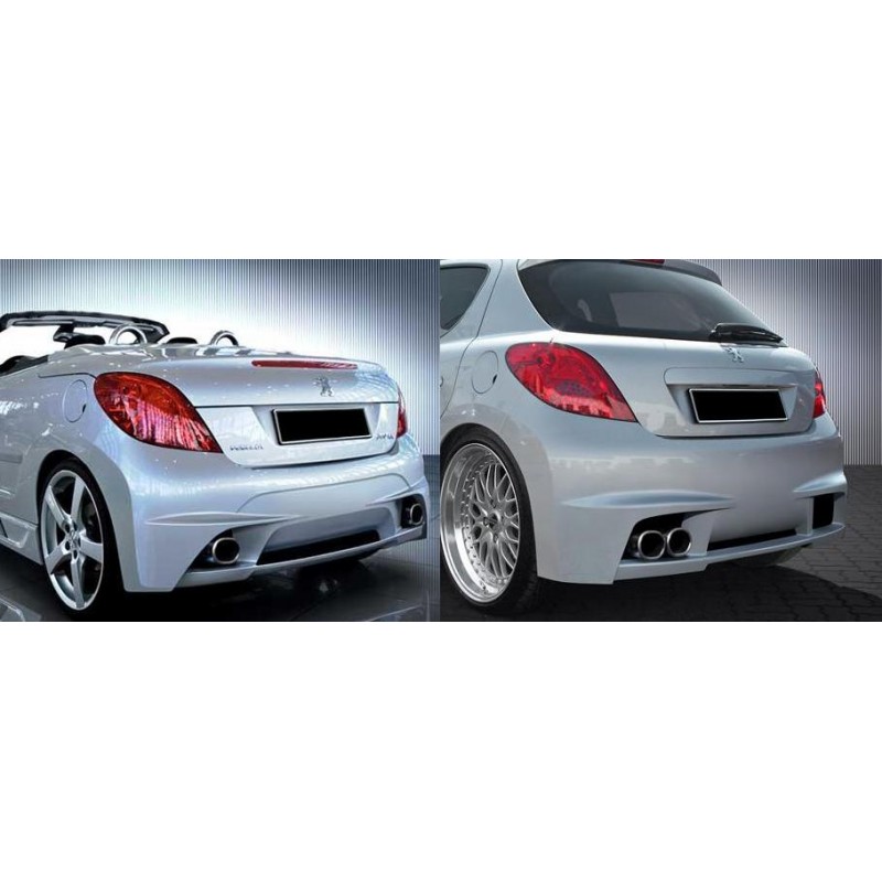 Parachoques trasero Peugeot 207 mod NT