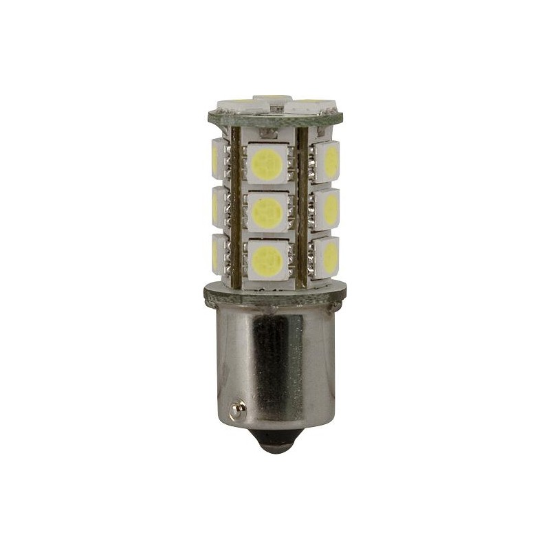 Bombilla BA15S con 18 SMD LED para Luz diurna original