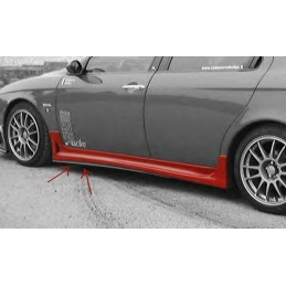 Labio carbono para faldones laterales Alfa 156 CADAMURO
