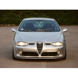 Parachoques delantero   labio carbono Alfa 156  2003 CADAMURO