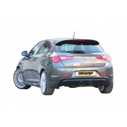 Anadido trasero   escape doble central Alfa Giuletta CADAMURO