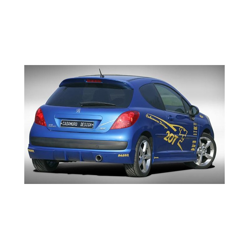 Anadido faldon trasero Peugeot 207 CADAMURO