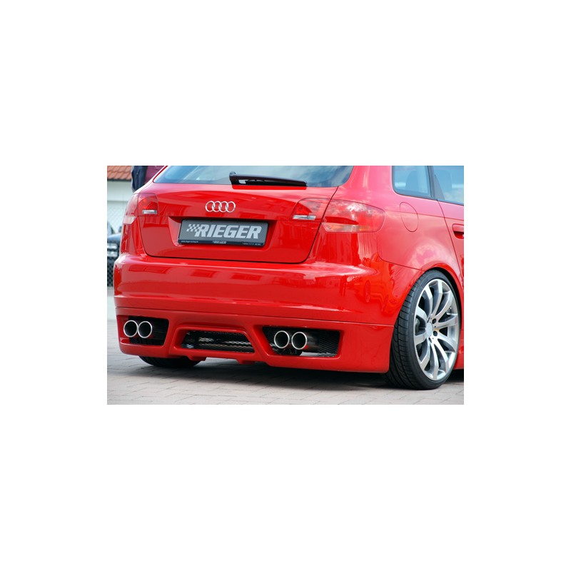 Anadido faldon trasero Audi A3 Typ 8P Sportback