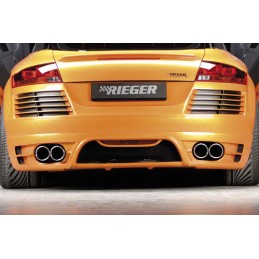 PARAGOLPES TRASERO PARA 4 SALDIDAS DE ESCAPE AUDI TT  8J  S LINE