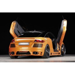 PARAGOLPES TRASERO PARA 4 SALDIDAS DE ESCAPE AUDI TT  8J  S LINE