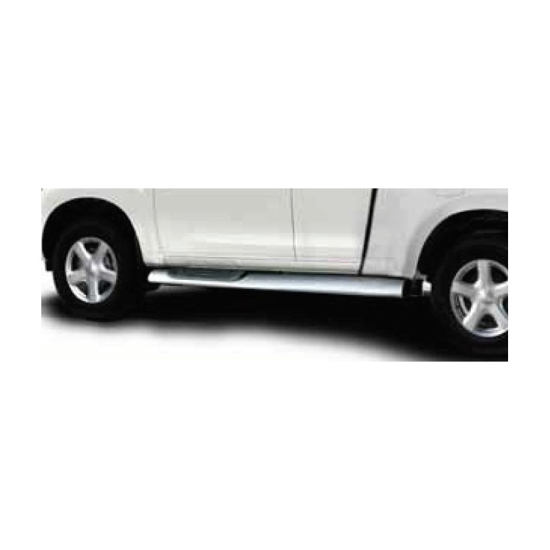 Estribos ovales aluminio Cabina extendida  Serie G  ISUZU D MAX 