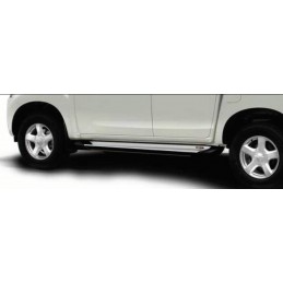 Estribos plataforma aluminio Cabina extendida  Serie G  ISUZU D 