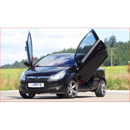 Puertas verticales LSD Opel Corsa D 3puertas 10 06