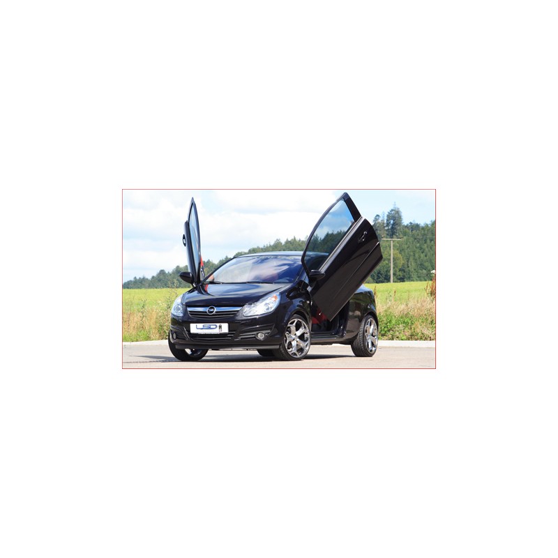 Puertas verticales LSD Opel Corsa D 3puertas 10 06