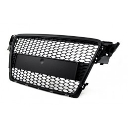Parrilla sin logo Audi A4 B8 07  negra tipo RS4
