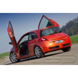 Puertas verticales LSD Renault Megane M Sport Cabrio 3 puertas 5