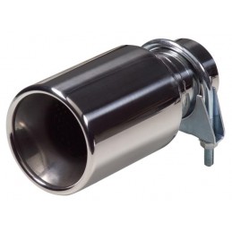 Cola de escape redonda 89mm 40 58mm inox