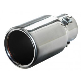 Cola de escape redonda 94mm 40 62mm cromada