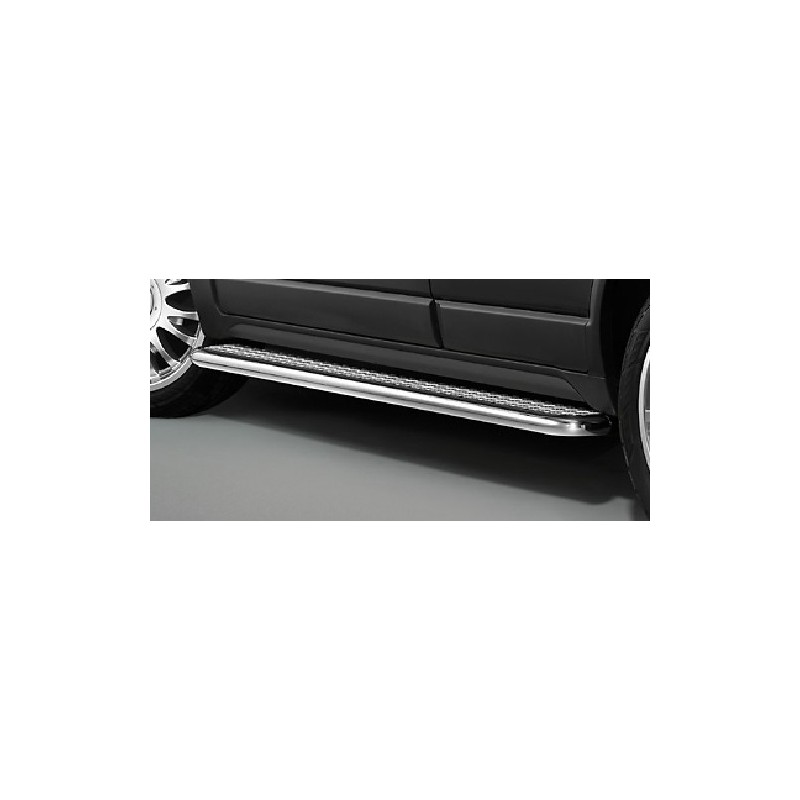 Estribos laterales plataforma inox  Serie C  Opel Antara