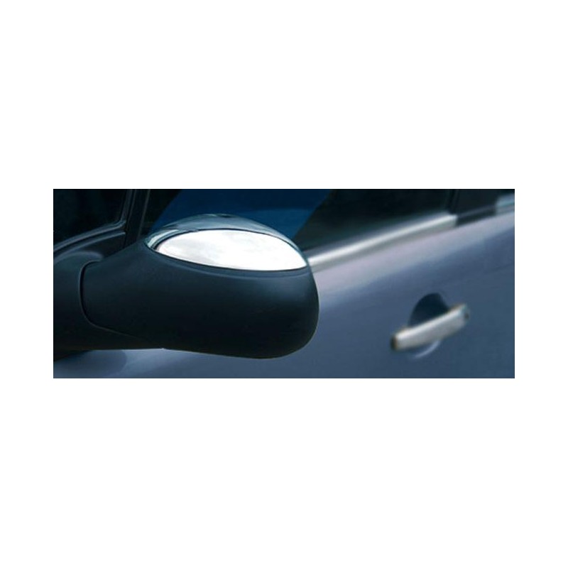 Cubre Espejos Retrovisores Acero Inoxidable CITROEN C 2 07 03 gt 