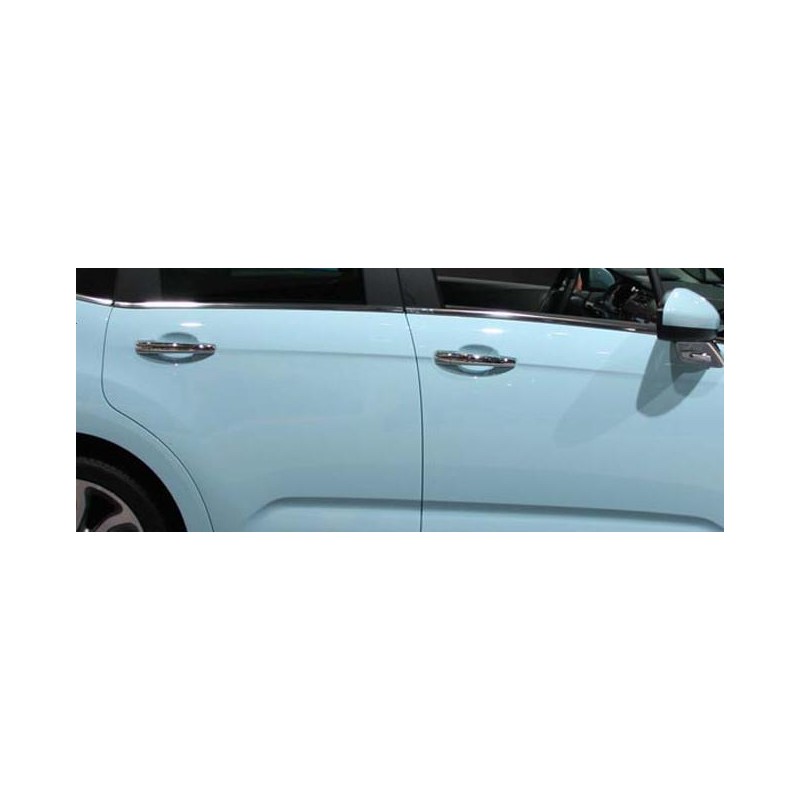 Cubre Manetas Acero Inoxidable CITROEN C 4   PICASSO 2010  4 pu
