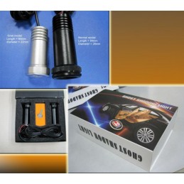 Luces de cortesia personalizadas con el logo de marca del vehicu