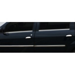 Cubre Manetas Acero Inoxidable DACIA LOGAN 2005 gt  4 puertas