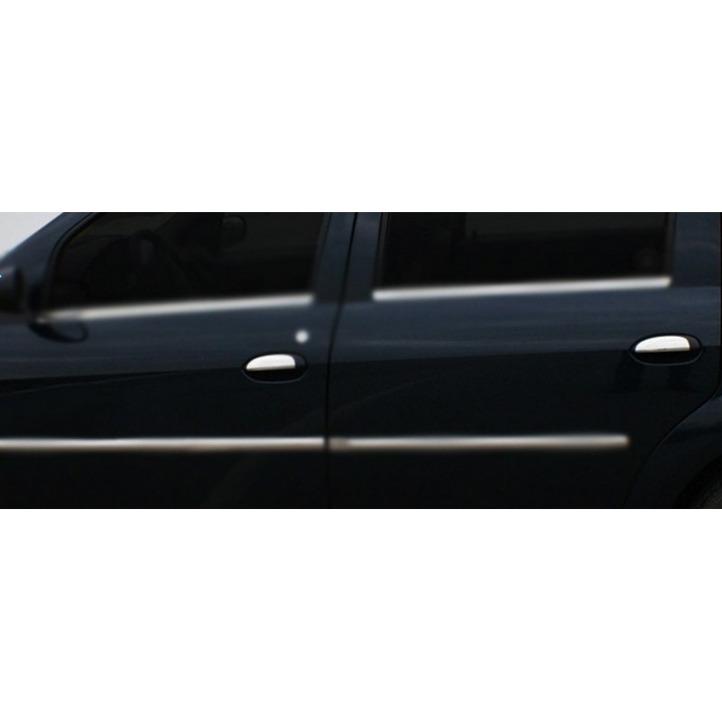 Cubre Manetas Acero Inoxidable DACIA LOGAN 2005 gt  4 puertas