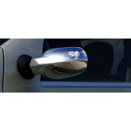 Cubre Espejos Retrovisores Acero Inoxidable DACIA LOGAN 2005 gt  2 