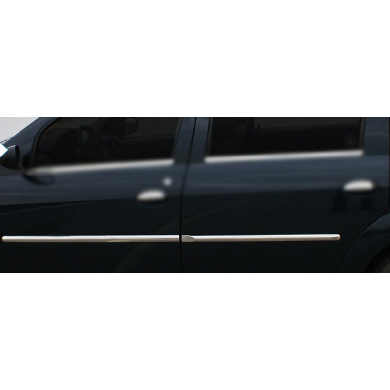 Tiras Laterales  Sedan  Acero Inoxidable DACIA LOGAN 2005 gt  4 uni