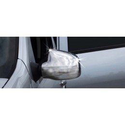 Cubre Espejos Retrovisores Acero Inoxidable DACIA LOGAN 2008 gt  2 