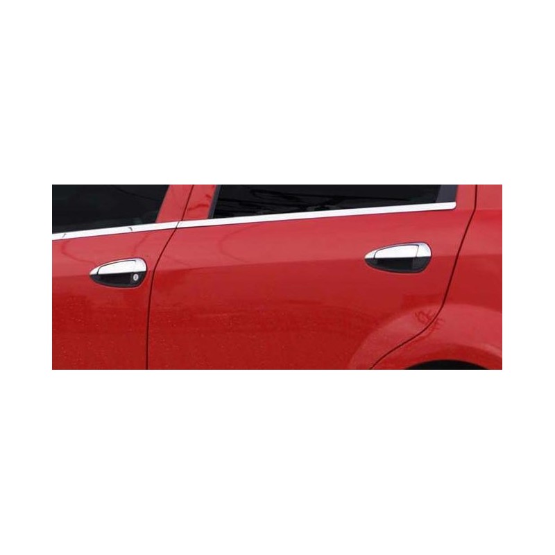 Cubre Manetas Acero Inoxidable FIAT GRANDE PUNTO 07 06 gt  4 puerta
