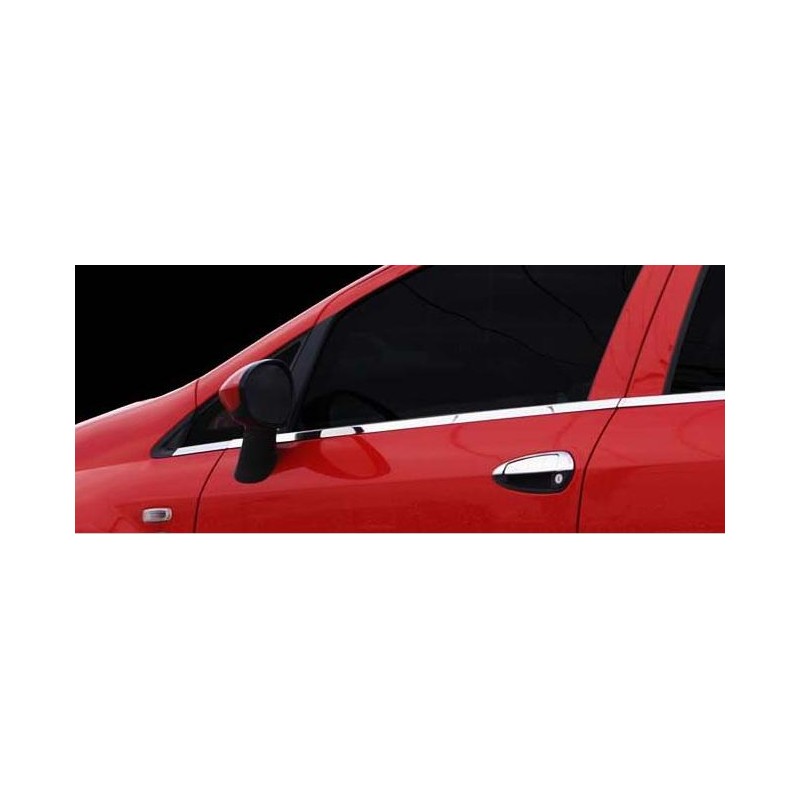 Cubre Manetas Acero Inoxidable FIAT GRANDE PUNTO 07 06 gt  2 puerta
