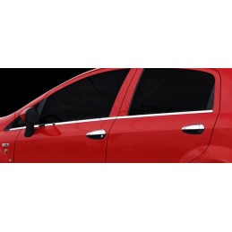 Tira Marco Ventana Acero Inoxidable FIAT GRANDE PUNTO 4P