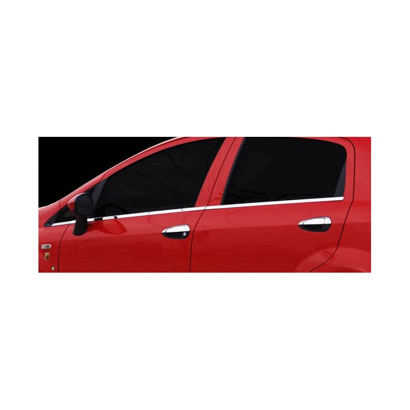Tira Marco Ventana Acero Inoxidable FIAT GRANDE PUNTO 4P