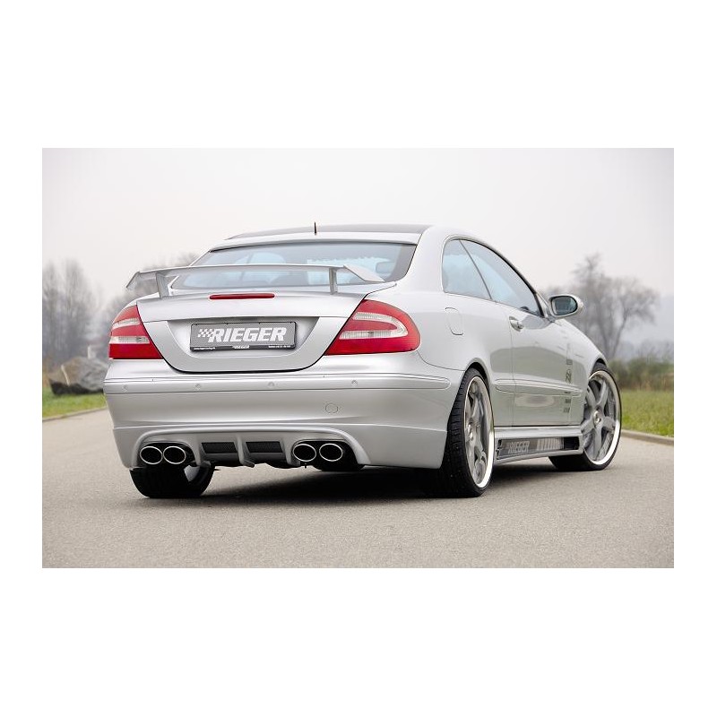 ESCAPE TRASERO  DE 4 SALIDAS DE 115x85mm MERCEDES CLK  W209  COU