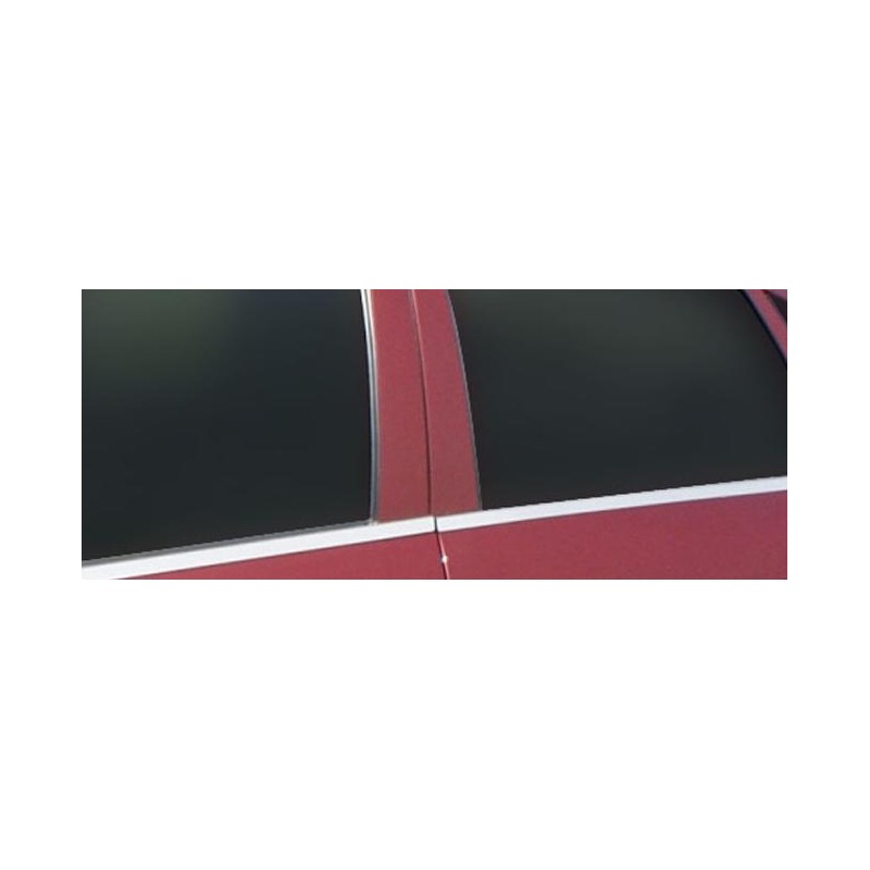 Tira Marco Ventana Acero Inoxidable FIAT Stilo 98  gt  6 unidades