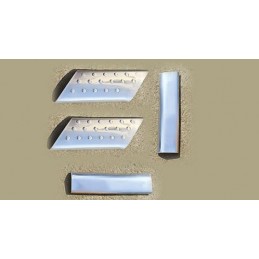 Umbral Puerta en Acero Inoxidable FIAT DOBLO 07 00 gt  4 unidades