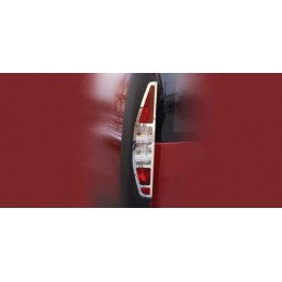 Cubre Optica Trasera Acero Inoxidable FIAT DOBLO 07 00 06 06 2 u
