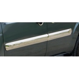 Tiras Laterales  Wide  Acero Inoxidable FIAT DOBLO 07 06 gt  4 unid