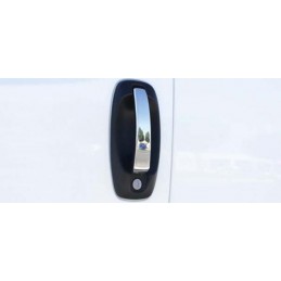 Cubre Manetas Acero Inoxidable FIAT FIORINO 09 08 gt  5 puertas