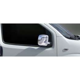 Cubre Retrovisores Acero Inoxidable FIAT FIORINO 09 08 gt  2 piezas