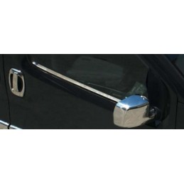 Tira Marco Ventana Acero Inoxidable FIAT FIORINO 09 08 gt  2 piezas